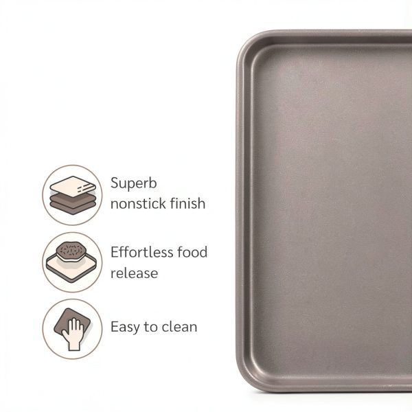HAPPIELS Baking Sheets Carbon Steel Nonstick 2-Pack-2