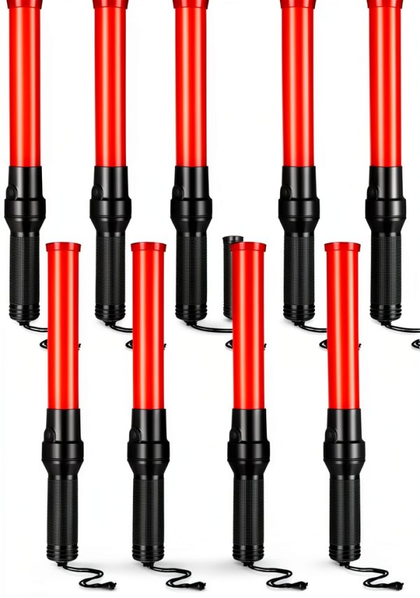 Traffic Signal Light Wand TOODOO 16 Inch Red-0