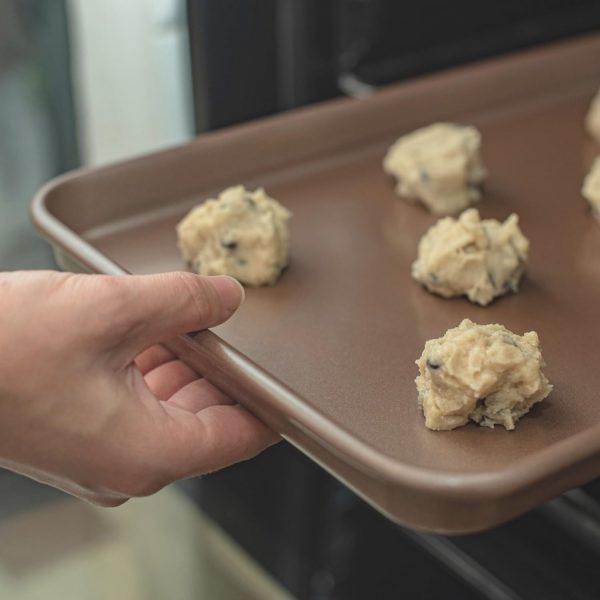 HAPPIELS Baking Sheet Carbon Steel Non-Stick 2-Pack-2