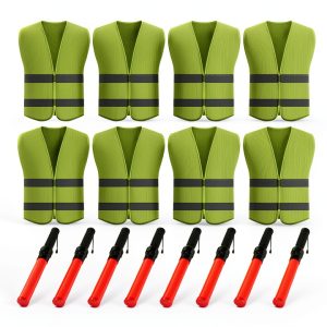Kanayu Traffic Control Wands Neon Green ABS-0