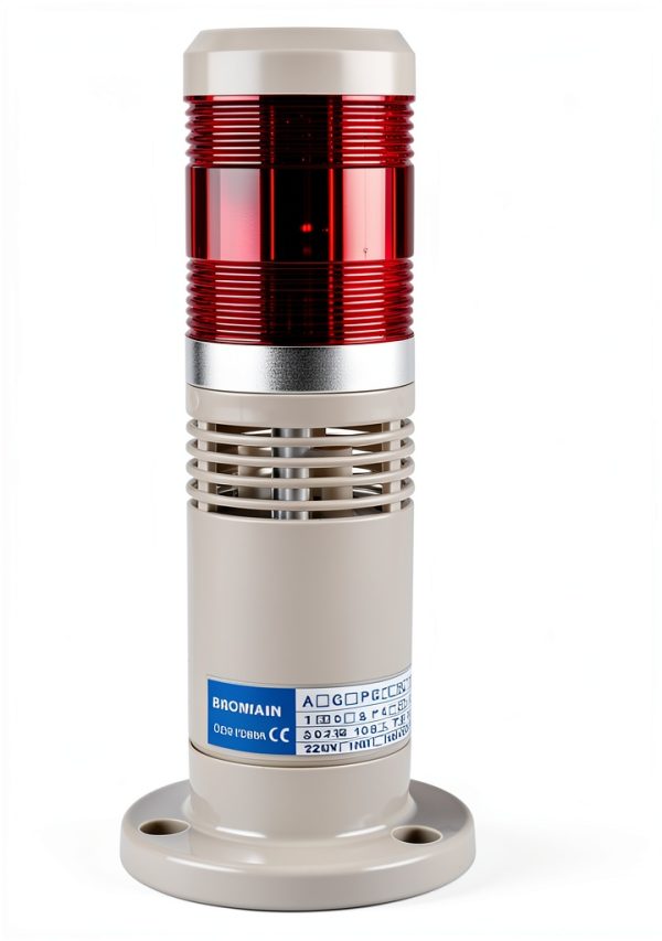 Baomain Electric Co.,Ltd Industrial Signal Light 24V DC Red-1