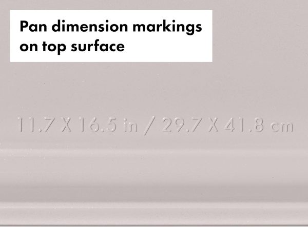 OXO Half Sheet Pan Ceramic Nonstick Bakeware Storm Blue-5