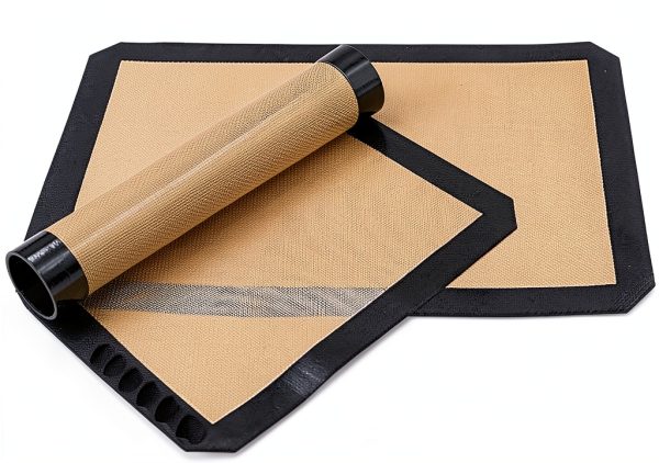 HAPPIELS Silicone Baking Mats Nonstick Durable 15 Inch 2-4