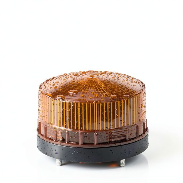Baomain High-Visibility Yellow Strobe Light - 3W LED-4
