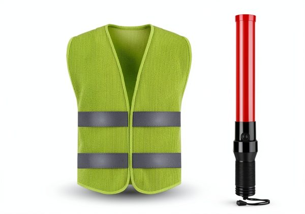 Kanayu Traffic Control Wands Neon Green ABS-1