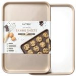 HAPPIELS Baking Sheets Carbon Steel Nonstick 2-Pack-0