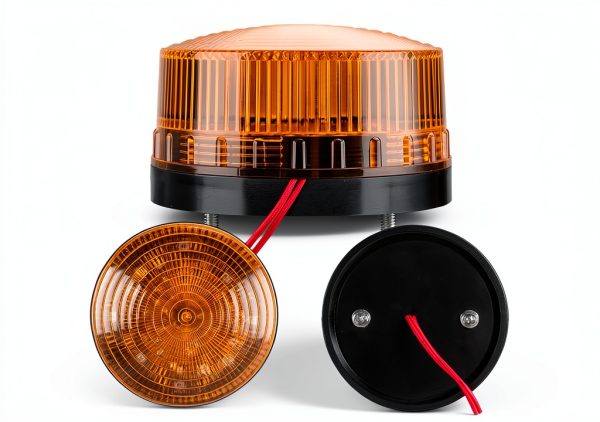 Baomain High-Visibility Yellow Strobe Light - 3W LED-1