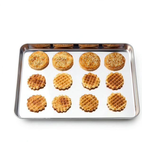 Stainless Steel Baking Sheets Wildone Kitchen Baking Cookie-5