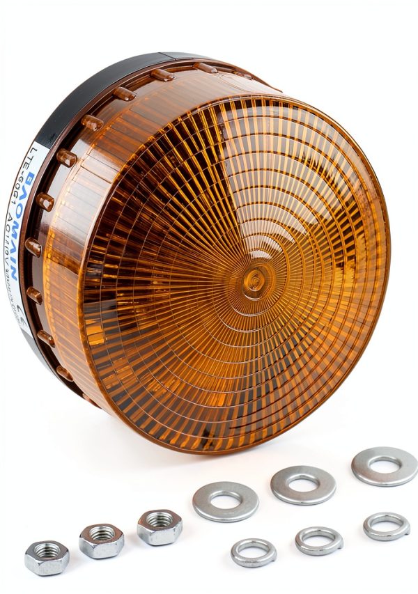 Baomain High-Visibility Yellow Strobe Light - 3W LED-7