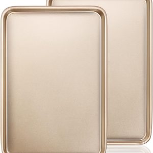 Wildone Baking Sheets Nonstick Carbon Steel Cookie Pans-0