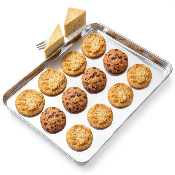 Stainless Steel Baking Sheets Wildone Kitchen Baking Cookie-4