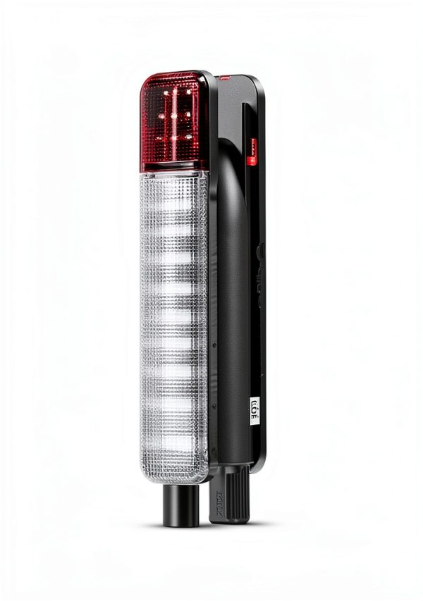 Yumfugu Waterproof Car Door Courtesy Lights White Red-1