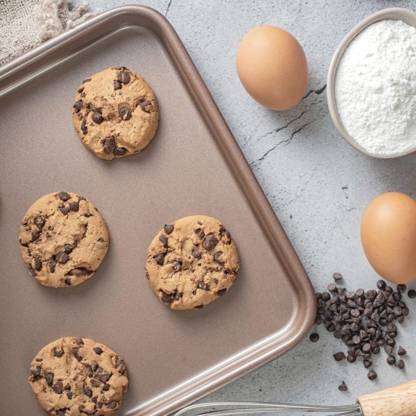 HAPPIELS Baking Sheet Carbon Steel Non-Stick 2-Pack-5