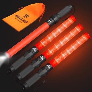 Traffic Wand by SIMAZO 21 Inch Red Flashing Baton-0