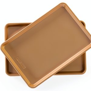 Nordic Ware Baking Sheets Aluminum NonStick Pack of 2-0