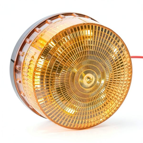 Baomain High-Visibility Yellow Strobe Light - 3W LED-6