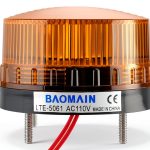 Baomain High-Visibility Yellow Strobe Light - 3W LED-0
