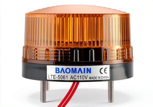 Baomain High-Visibility Yellow Strobe Light - 3W LED-0