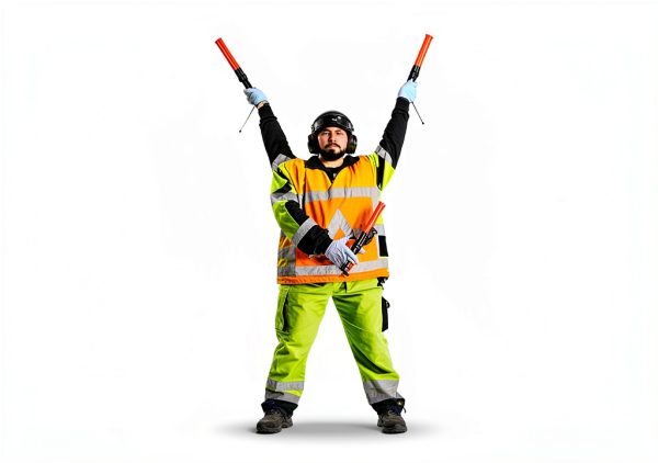 Traffic Signal Light Wand TOODOO 16 Inch Red-5