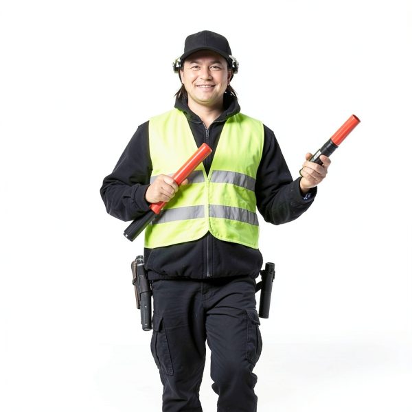 Kanayu Traffic Control Wands Neon Green ABS-5