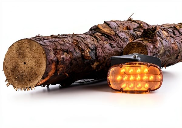 LED Warning Light FOXFIRE Rugged 26LED Amber-5