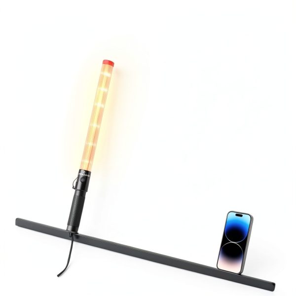SIMAZO LED Traffic Wand Red 21 Inch Waterproof-4