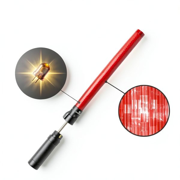 LED Traffic Wand SIMAZO Red 6‑Pack Safety Tool-3