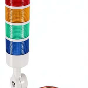 LUBAN LED Warning Light 4‑Layer with Buzzer Multi‑Color DC 12‑24V-0