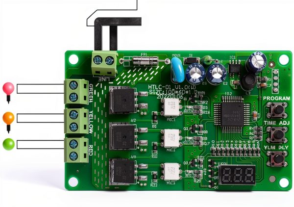 Traffic Light Controller LD-202 by briidea 36 Patterns 3 Channels-2