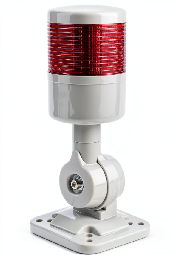 LUBAN Red LED Andon Warning Light 1‑Layer with Buzzer AC 110‑220V-0