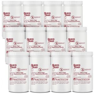 Gleco Trap 32 oz Bottles for Clay & Plaster Sink Trap – Pack of 12-0