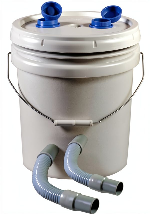 Complete disposable dental Plaster Trap 5 gal, Compatible to buffalo-0