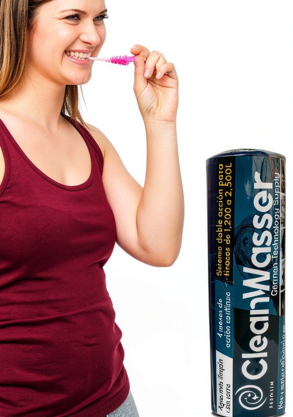 CleanWasser Dual Action Water Disinfectant Anti‑Tartar 4‑Month-1