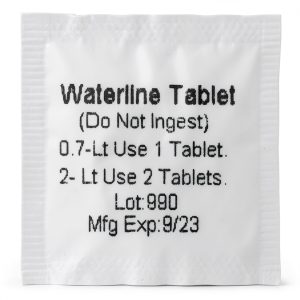 102101 Dental Waterline Cleaner Tablets 60/Pk 750 mL Comparable to BluTab BT50-0