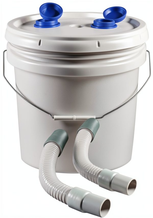 complete disposable dental plaster trap 3.5 gal, compatible to buffalo-0